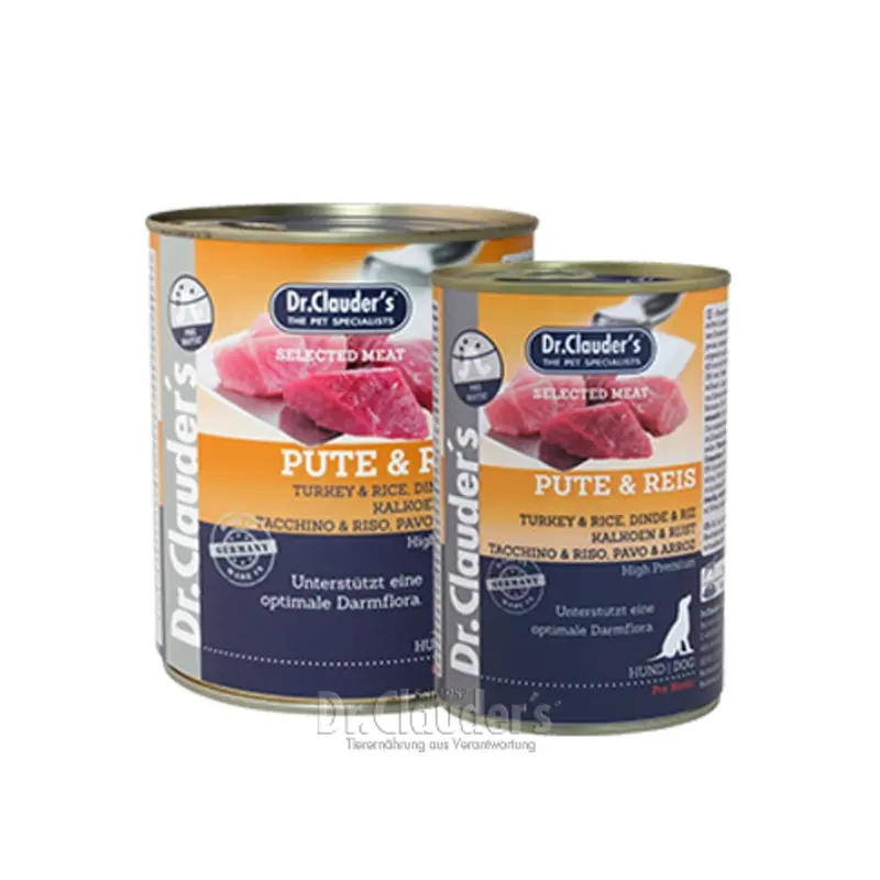 Dr Clauder's Selected Meat - Turkey & Rice