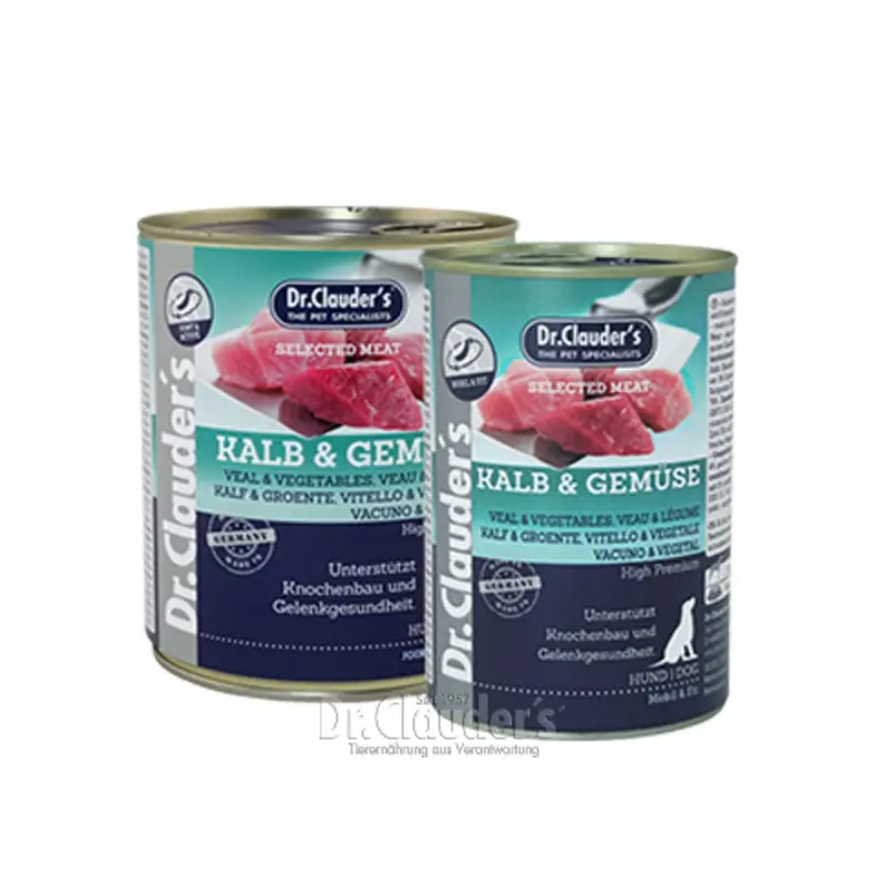 Dr Clauder's Selected Meat - Veal & Vegetables