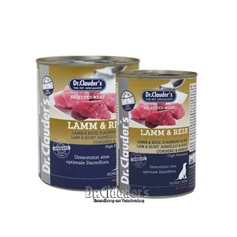 Dr. Clauders Selected Meat - Lamb & Rice