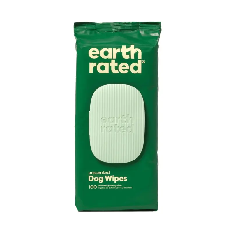 Earth Rated wipes, 100pc - Unscented
