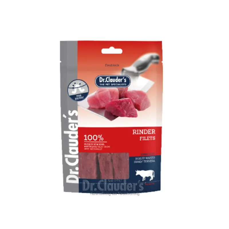 Dr Clauder's Beef Filets, 80g