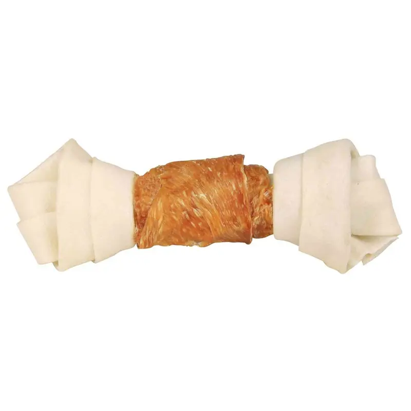 Denta Fun Knotted Chewing Bones with Chicken
