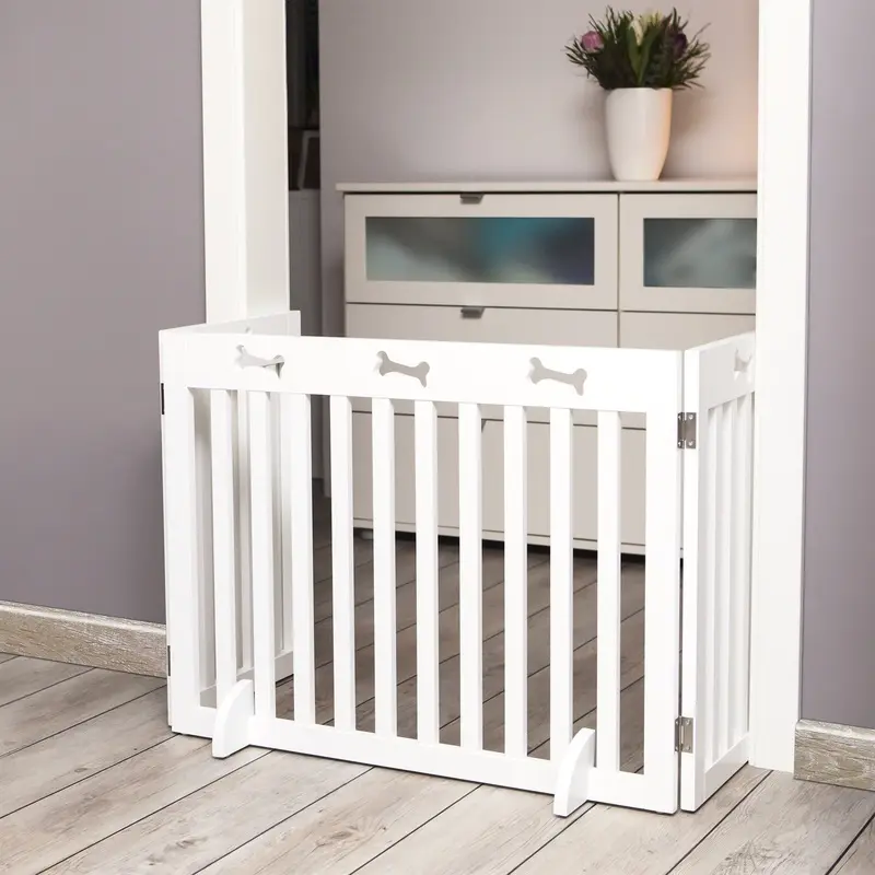Dog Barrier, White