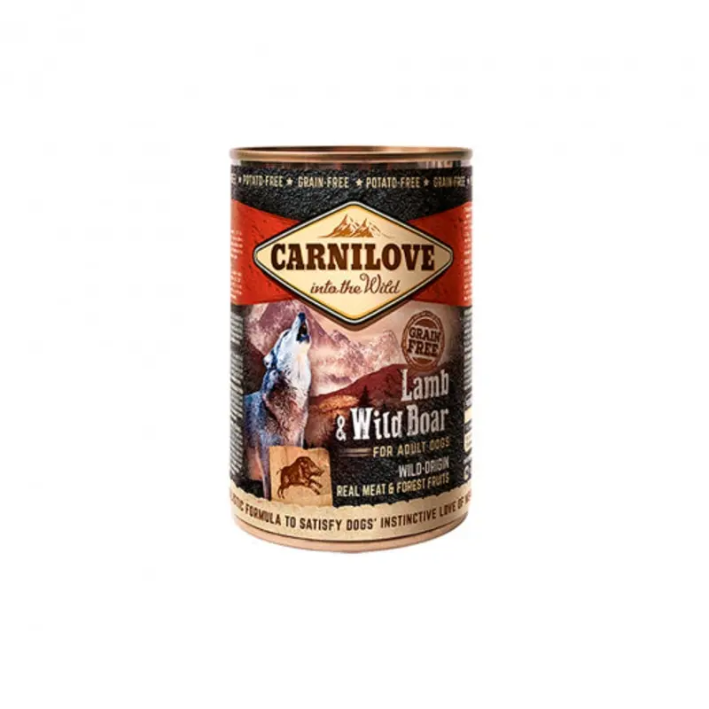 Carnilove Tin Lamb & Wildboar 400g