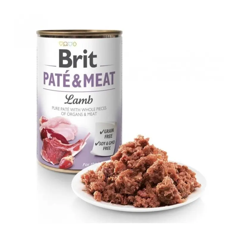 Brit Pate & Meat tins 400g - Lamb