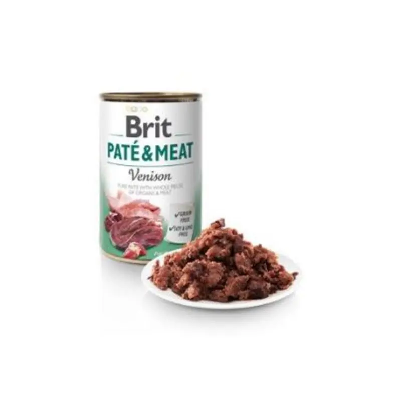 Brit Pate & Meat tins 400g - Venison