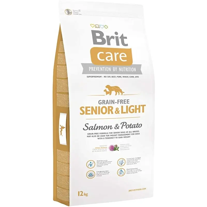 Brit Care Senior & Light, Salmon and Potato