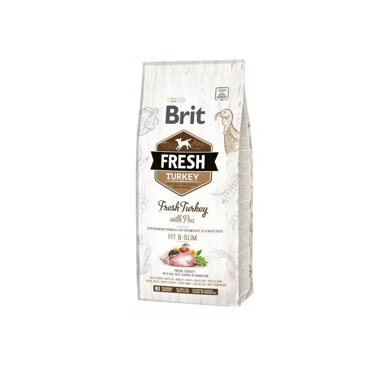 Brit Fresh Light / Senior Turkey with pea, rice, aronia & dandelion