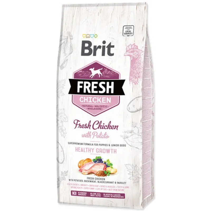 Brit Fresh Puppy, Chicken with Potato