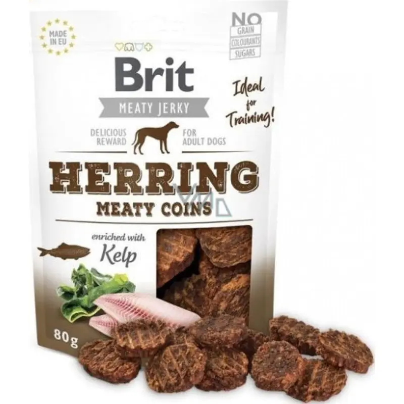 Brit Jerky Herring coins, 80g
