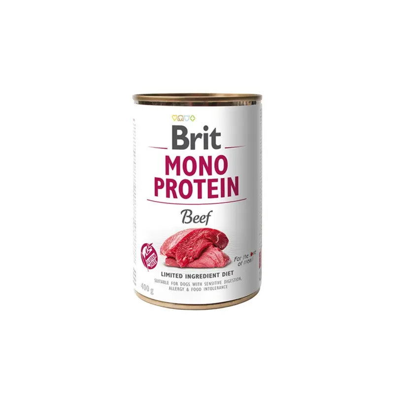 Brit Mono Protein tins 400g - Beef