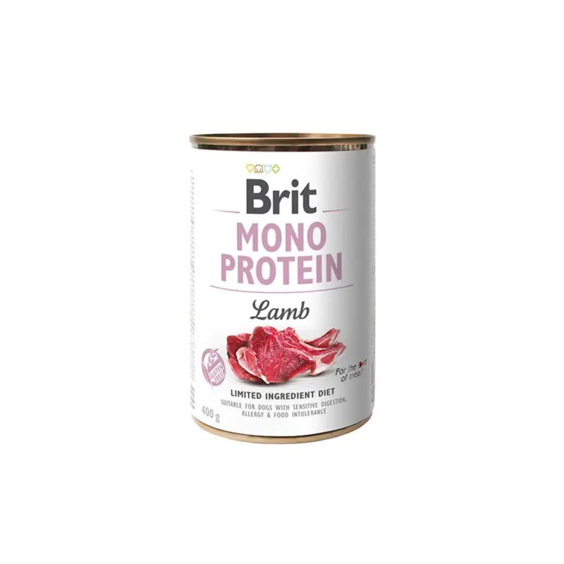 Brit Mono Protein tins 400g - Lamb