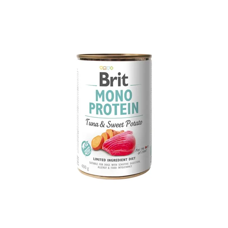 Brit Mono Protein tins 400g - Tuna & Sweet Potato