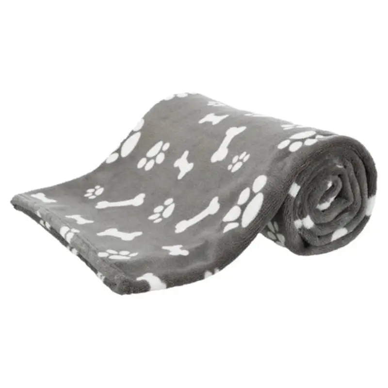 37097 Kenny blanket, plush, 150 x 100 cm, grey