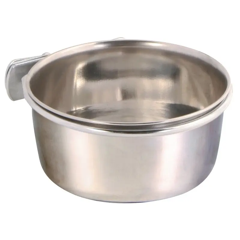 Bowl with Holder, Stainless Steel