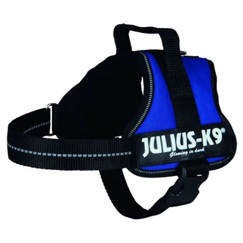 150202 Julius-K9 Powerharness, Mini/S: 51-67 cm, blue