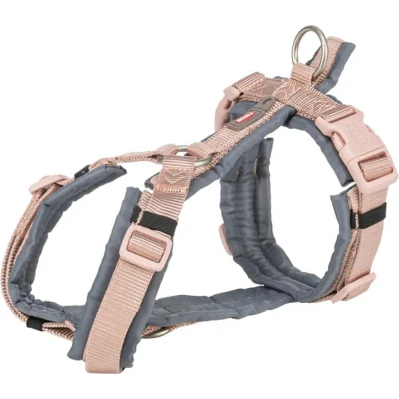 1997235 Premium trekking harness, M: 53-64 cm/20 mm, blush/graphite