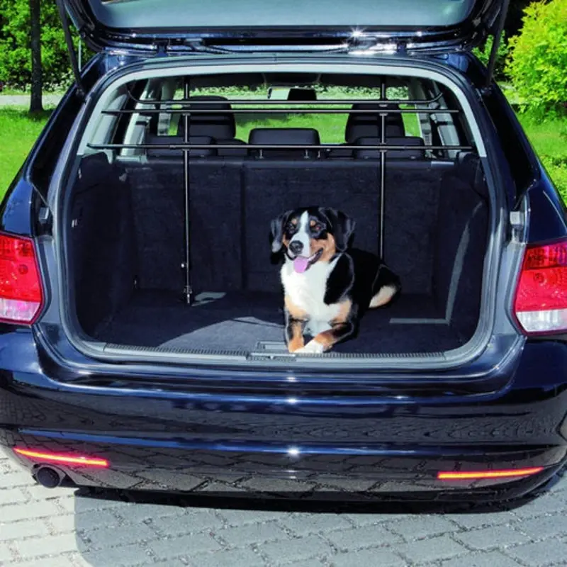 1316 Car dog guard, angled, black