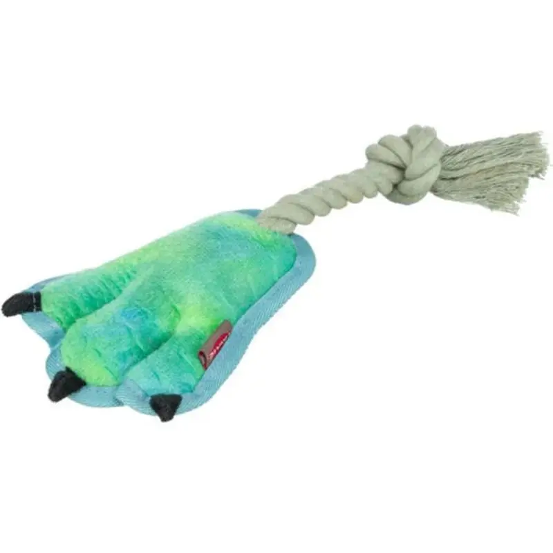36130 Animal paw on rope, plush, 22 cm