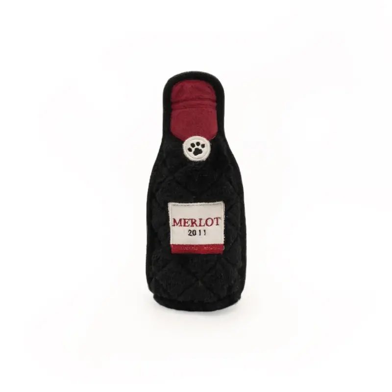 Zippy Paws -Z-Stitch Happy Hour Crusherz 2-Pack  Merlot and Ros