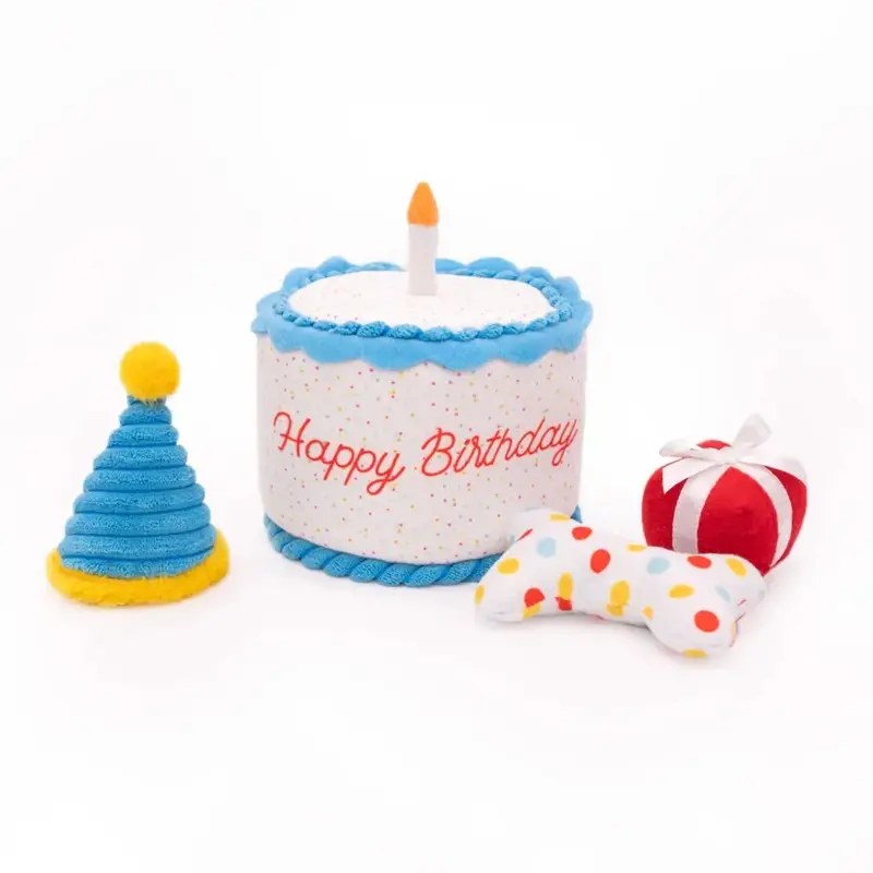 Zippy Paws Burrow - Birthday Cake