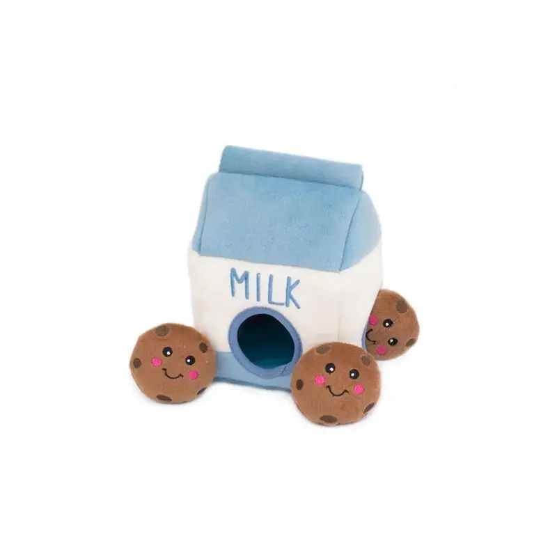 Zippy Paws Burrow - Milk and Cookies