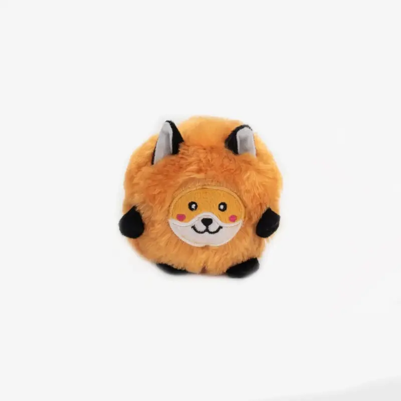 Zippy Paws - Bushy Throw Fox