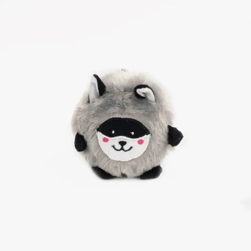 Zippy Paws - Bushy Throw Raccoon