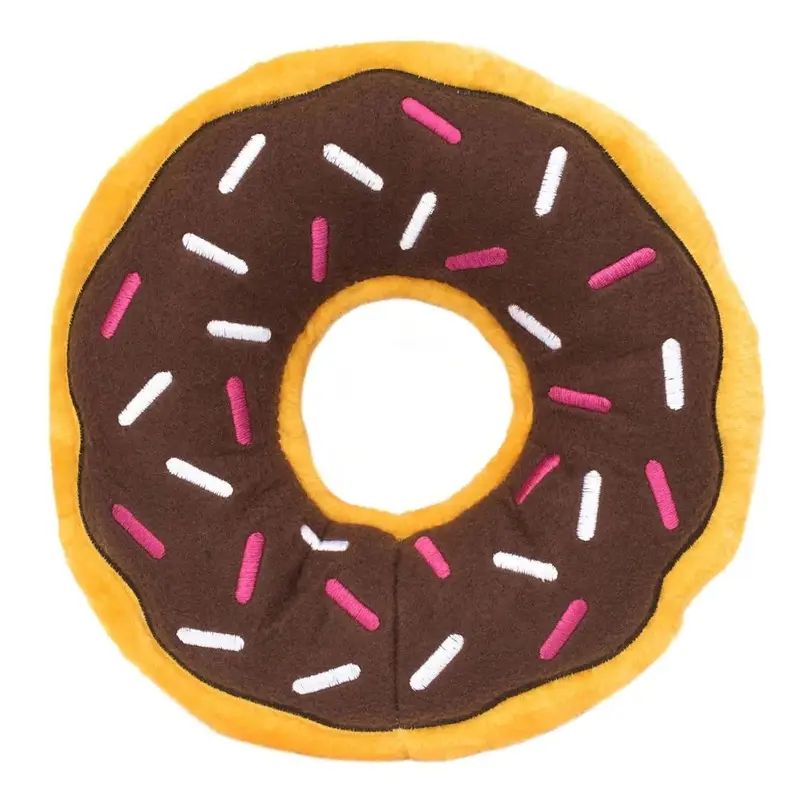 Zippy Paws - Jumbo Donutz Buddies - Chocolate