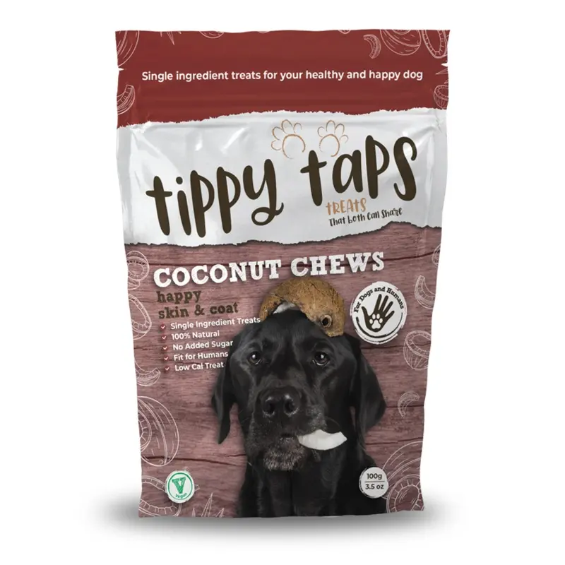 Coconut Chews - Tippy Taps 100% natural dog treats 100g
