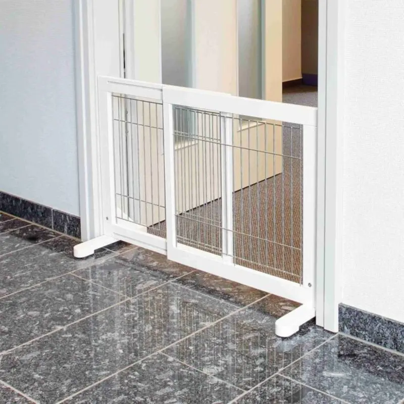 Dog Barrier, White 65/108x61cm - 39455