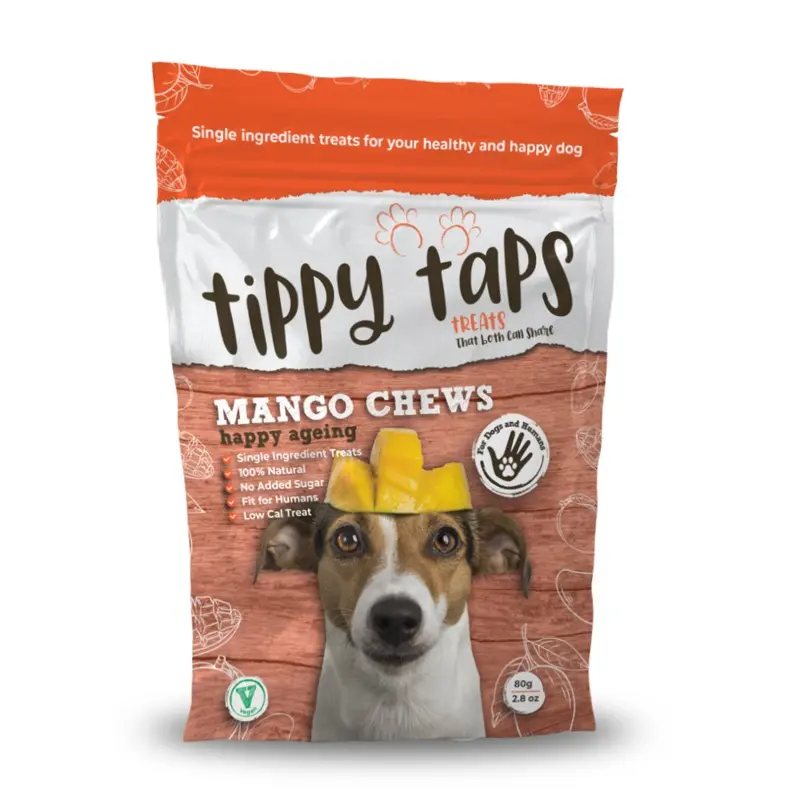Mango Chews - Tippy Taps 100% natural dog treats 80g
