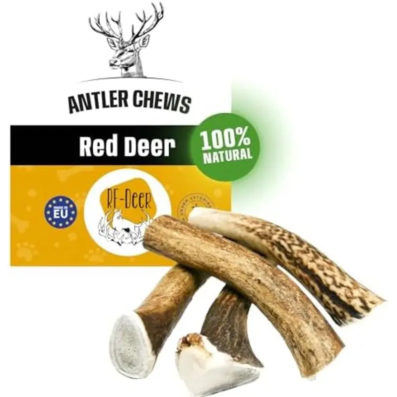 Antler Chews Red Deer - hard (whole)