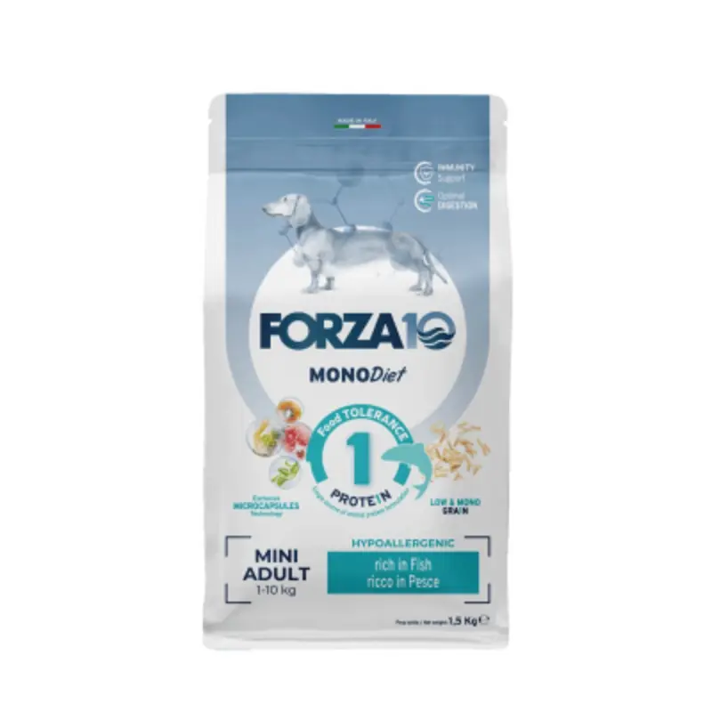 Forza 10 Mini Adult diet, Fish, 1.5 kg