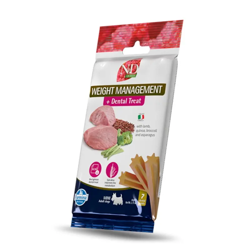 N&D Mini dog treats 60g - Quinoa, Weight Management