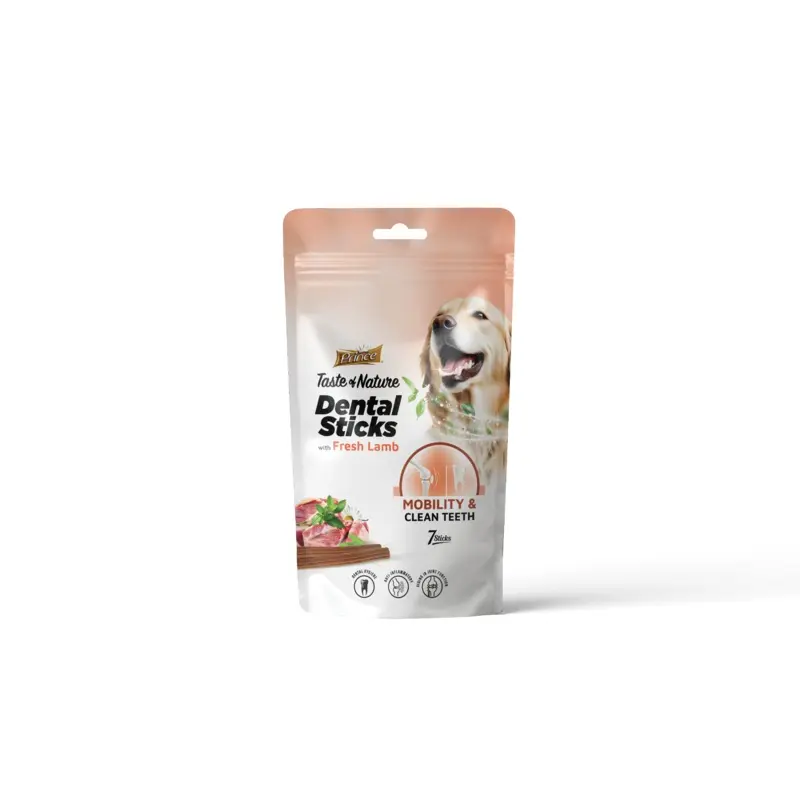 Prince Dental Sticks with Fresh Lamb, 7 Sticks