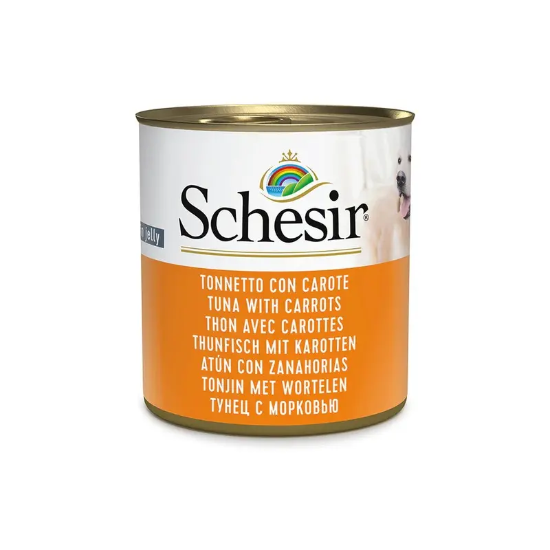 Schesir Dog tin 285g - Tuna & Carrots