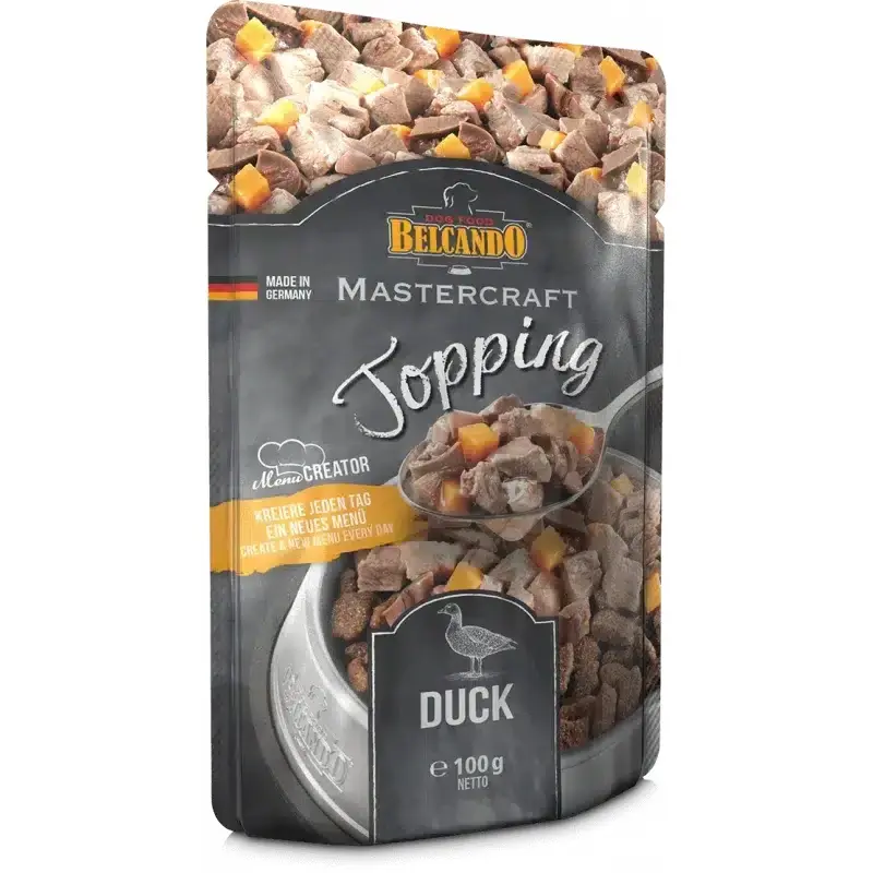 Belcando Mastercraft topping pouches 100g - Duck