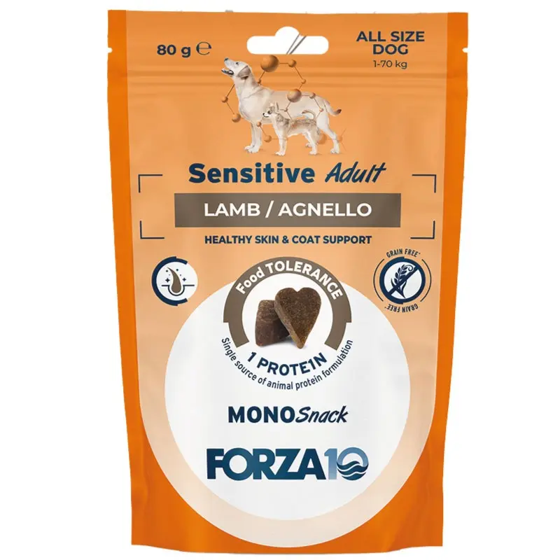 Forza 10 treats Sensitive Mono Protein Lamb, 80g