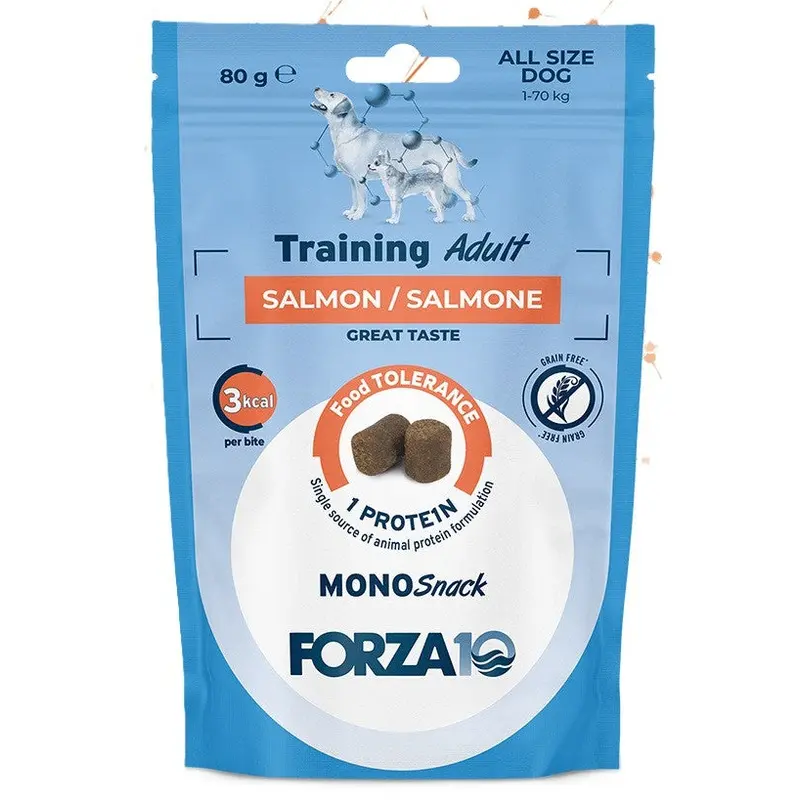 Forza 10 treats Training Mono Protein Salmon, 80g