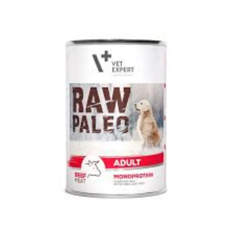 Raw Paleo Mono Protein tin 400g - Adult (Beef)