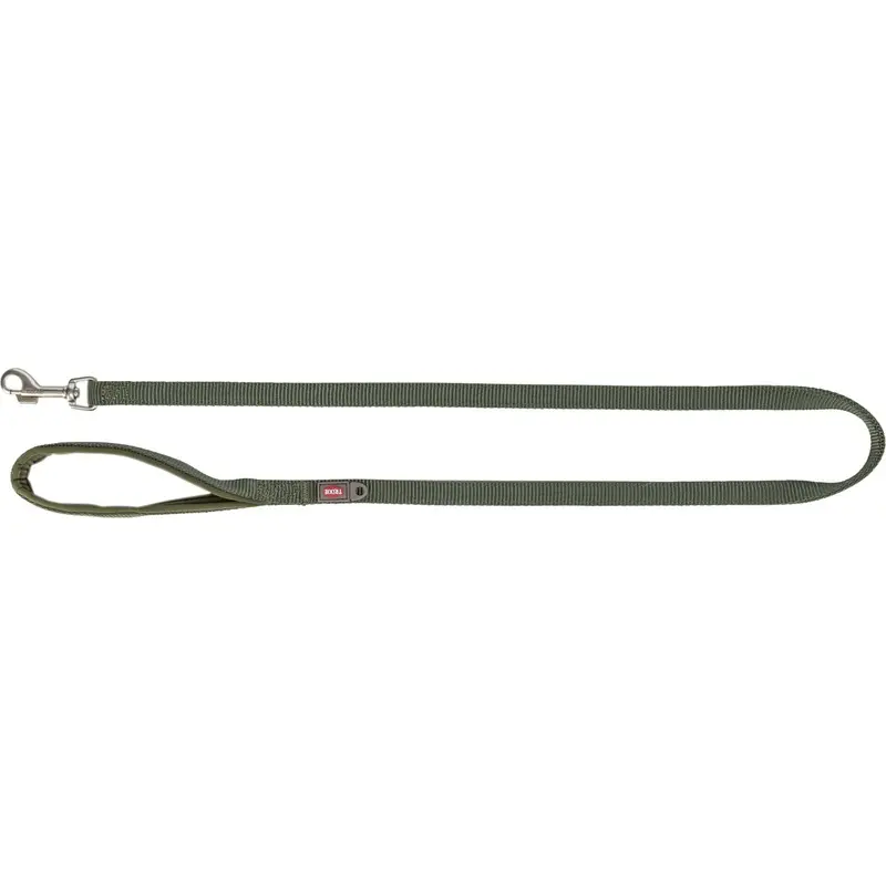 Premium lead, ML: 1.00 m/20 mm, olive green