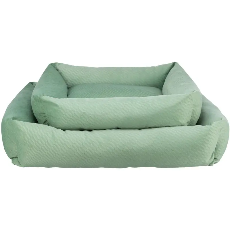 Alena bed, square, 60 x 50 cm, sage