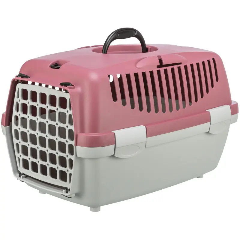 Capri 1 transport box, XS: 32 x 31 x 48 cm, light grey/antique pink