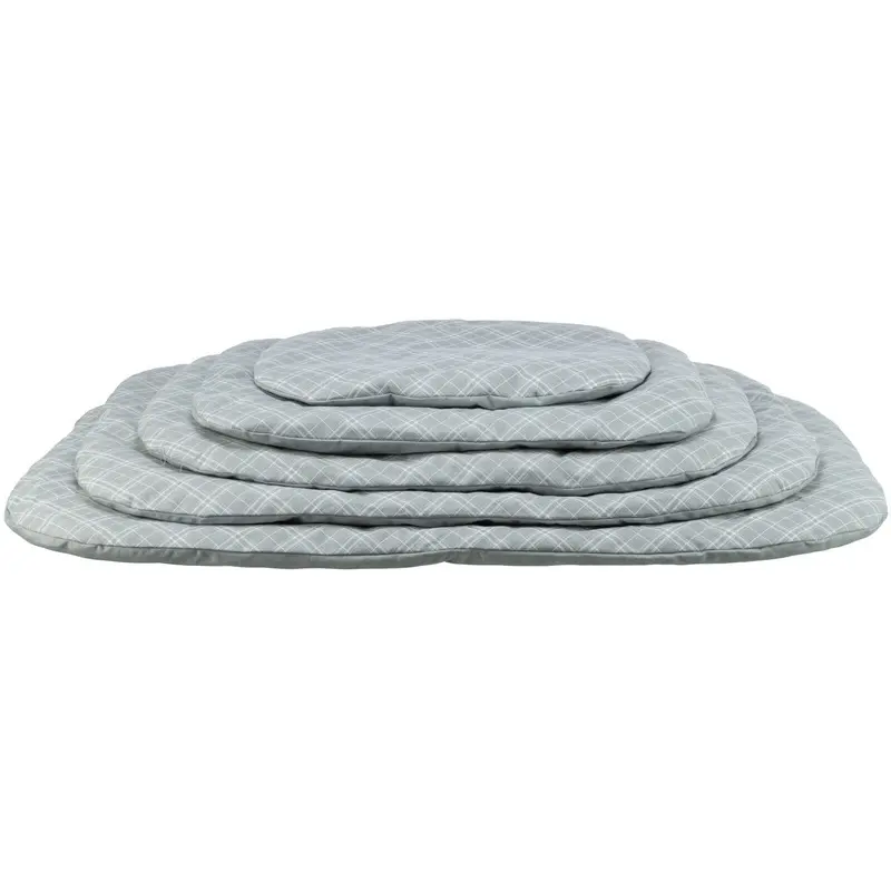 Jessie cushion, oval, , grey/white