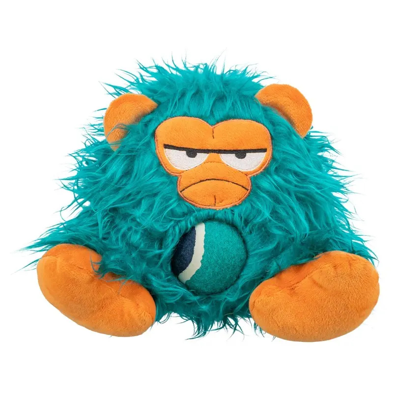 Monster with tennis ball, plush, 25 cm