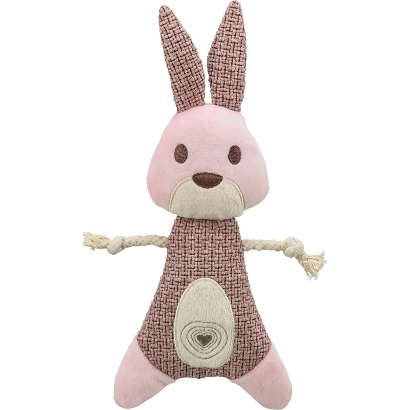 Rabbit, fabric/plush, 24 cm