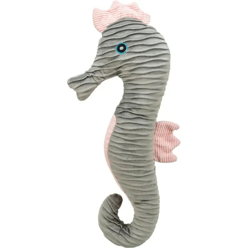 Seahorse, plush, recycled, 50 cm