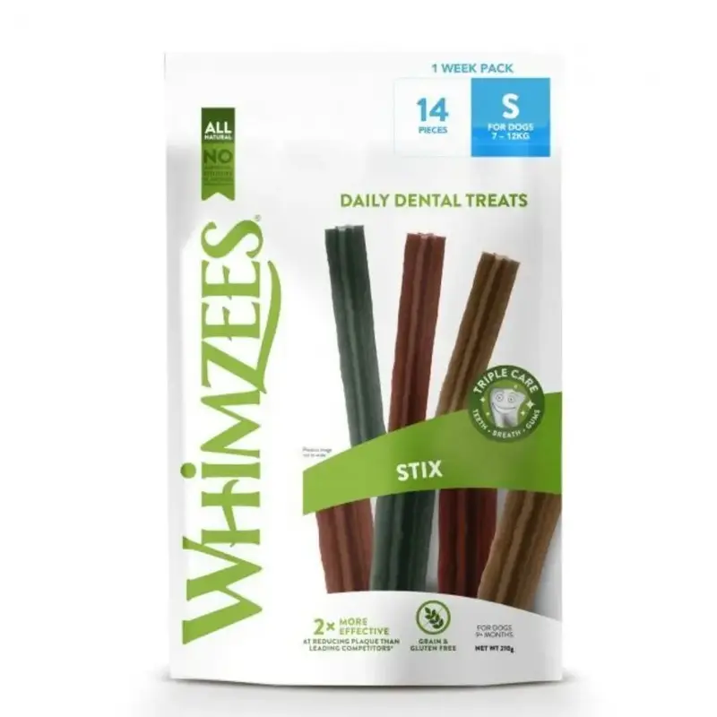 Whimzees weekly stix - Small (14 pc)
