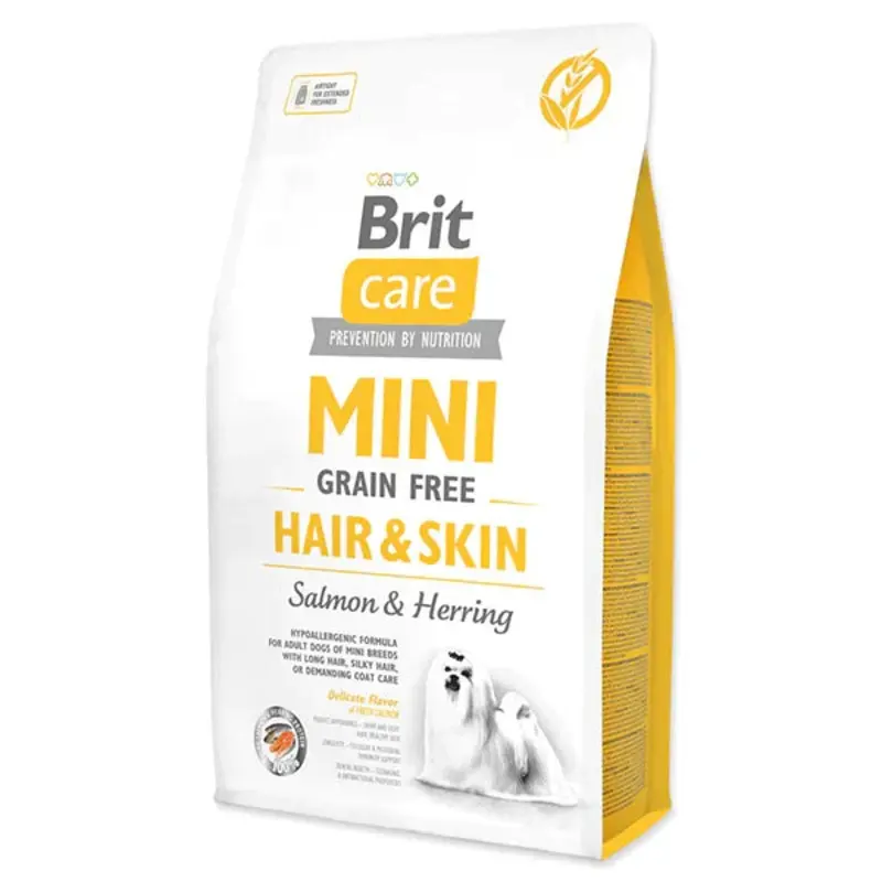 Brit Grain free Mini Hair & Skin Salmon & Herring, 2 kgs